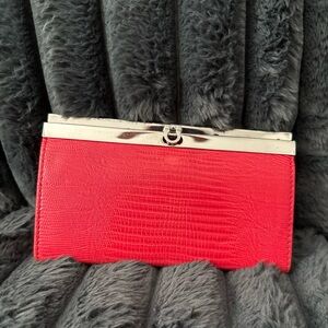 Elegant Red Clutch Bag